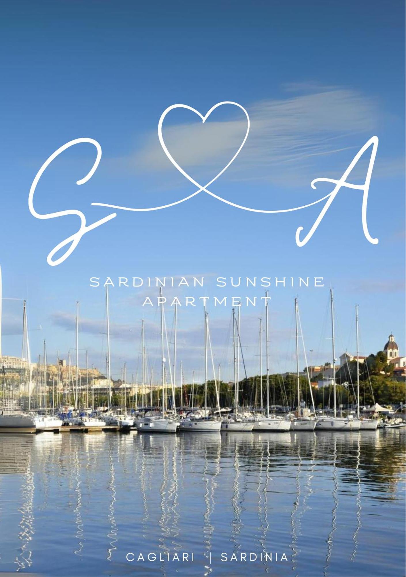 Sunshine Apartment - Appartamento Vicino Al Mare, Cagliari, Sardinia Екстер'єр фото
